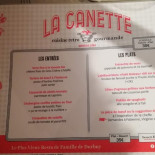 La Canette Carte