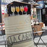 La Cabane Outside
