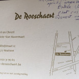 De Roeschaert Carte