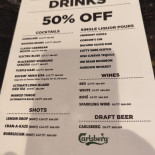 Hard Rock Cafe Carta