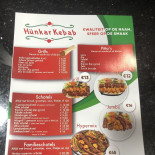 Hunkar Kebab Carte