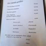 La Seconde Table Carta