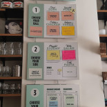 Balls Glory Speisekarte