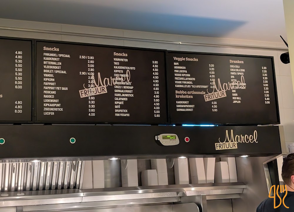 Frituur Marcel Speisekarte