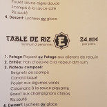 Délices De Chine Speisekarte