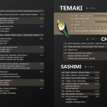 The Eight Sushi Carta