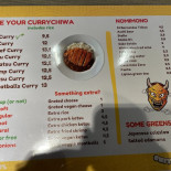 Currychiwa Japanese Curry House Carte
