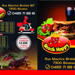 Snack Happy Speisekarte