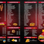 Snack Happy Speisekarte