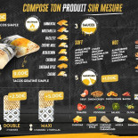 Chamas Tacos Liège Carte