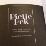 Pietje-pek In Brugge) Carta