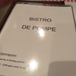 Bistro De Pompe Carte