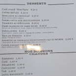 Le Comptoir Canailles Carte