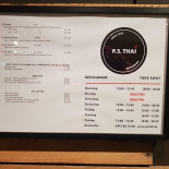 P.s. Thai Carte