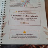 Café De Madrid Carte