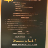 Dimension Latina Speisekarte