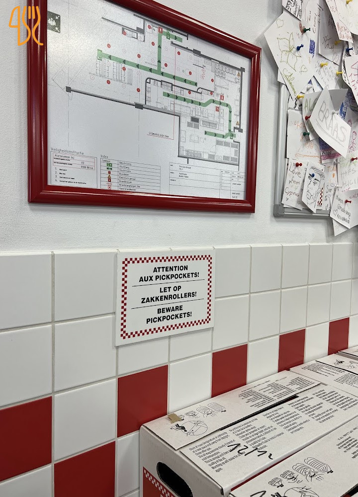 Five Guys Brussel Speisekarte