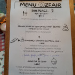 Ozfair Sc Speisekarte