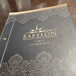 Babylon Speisekarte