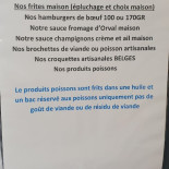 New Snack L'entr'act Carte