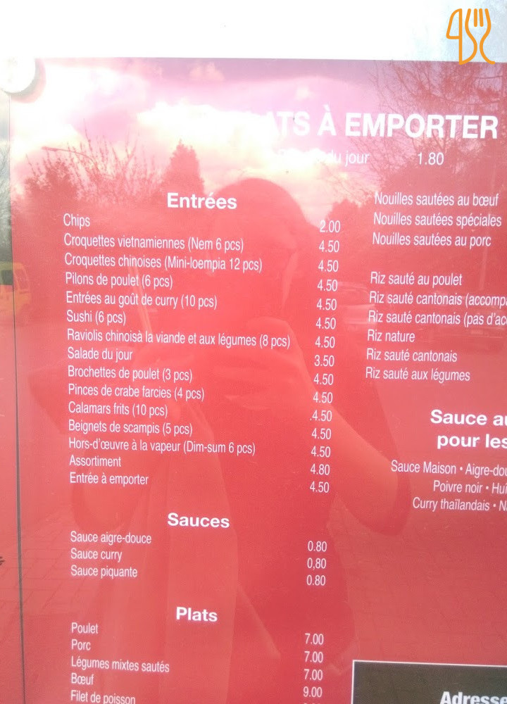 Meet Wok Speisekarte