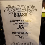 Churrascaria Brasil Carte