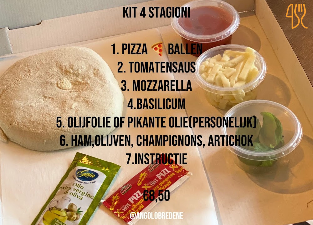 L' Angolo Bredene Speisekarte