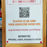 Au Grain D'sel Carte