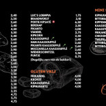 Cafetaria De Jongens Carte