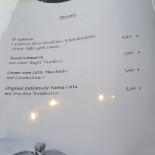 Mac Pudding Speisekarte