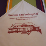 Oudenberghof Carte