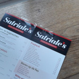 Satriale's Pizzabar Carte