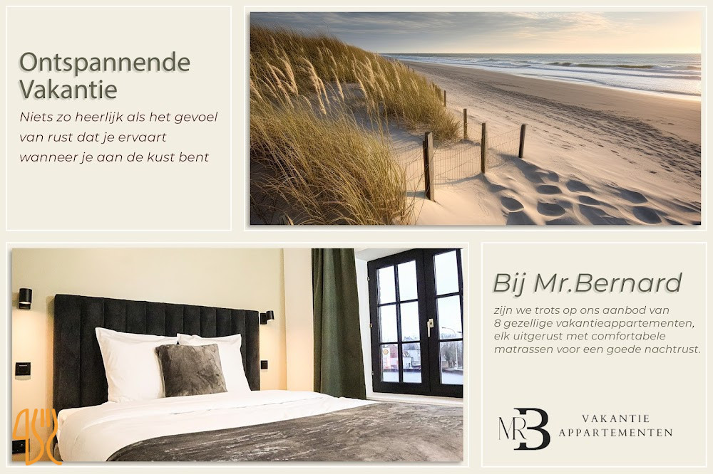 Mr.bernard Vakantie Appartementen Carte