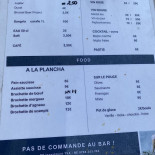 Chez Clémentine Carte