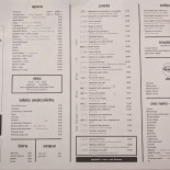 Pocomatto Speisekarte