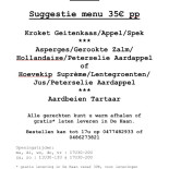 Sabor Speisekarte