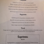 Bistro Ernest Speisekarte