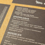 Eethuis Christoffel Speisekarte