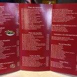 Délices D'asie Carte