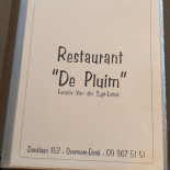 Palinghuis De Pluim Carte