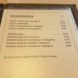 Palinghuis De Pluim Carte