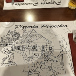 Pinocchio Speisekarte