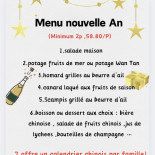 Pékin Express Cardápio