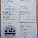 Biko Speisekarte