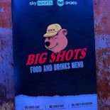 Big Shots Cafe Amsterdam Carte