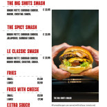 Big Shots Cafe Amsterdam Carte