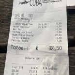 Hemingway's Cuba Carta