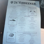 Café De Ysbreeker Speisekarte
