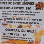 La Cabane Speisekarte