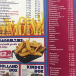 Cafetaria Marktzicht Vof Carte